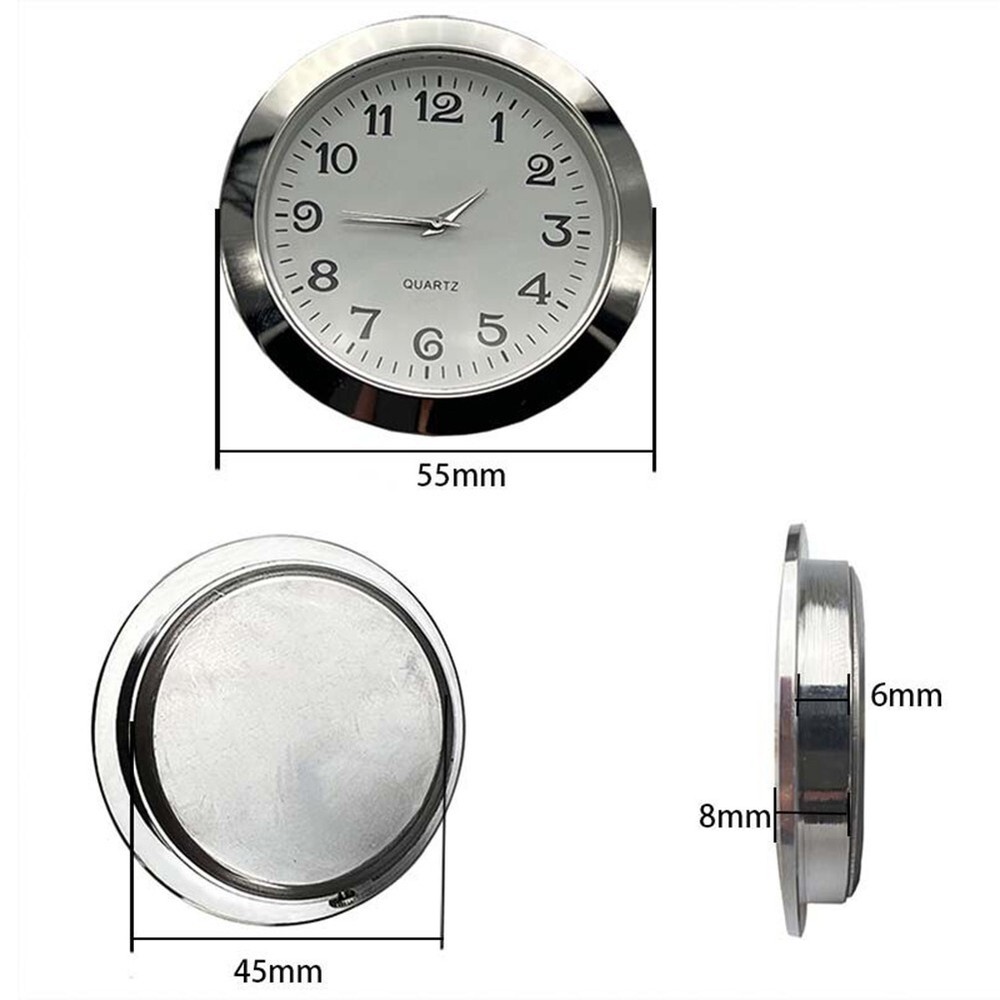 Mini Clock Insert Quartz Movement Round 55mm Round Quartz Clock Insert New