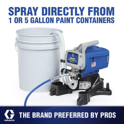 Home Project Painter Plus Airless Piston Pump Paint Sprayer 2800 PSI Low Profile