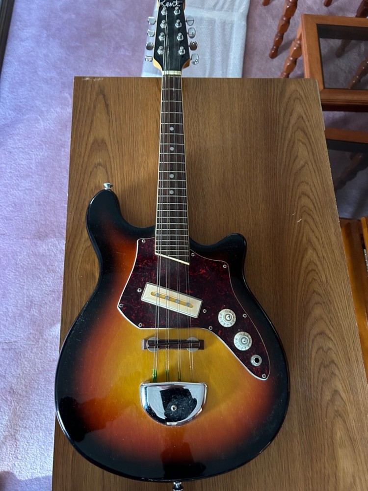 1960 Kent Electric Mandolin Solid body