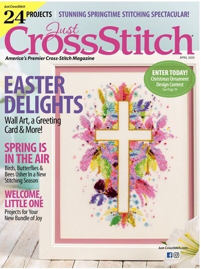 Just Cross Stitch Magazine 2020 April