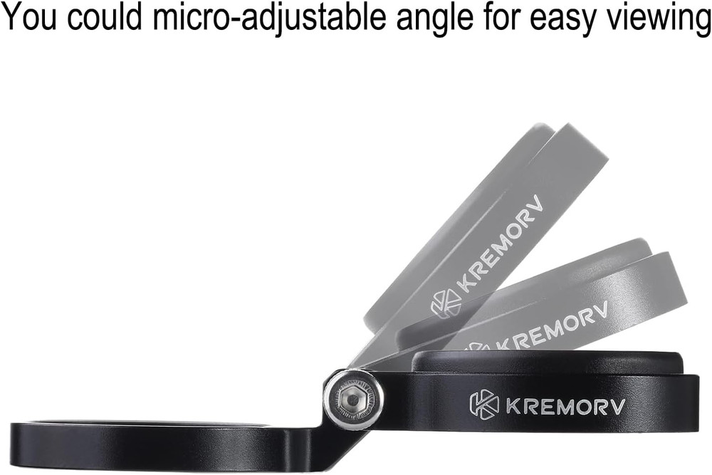 Bike Stem Mount Adjustable Bicycle Computer Mount for Wahoo Elemnt Bolt and Mini