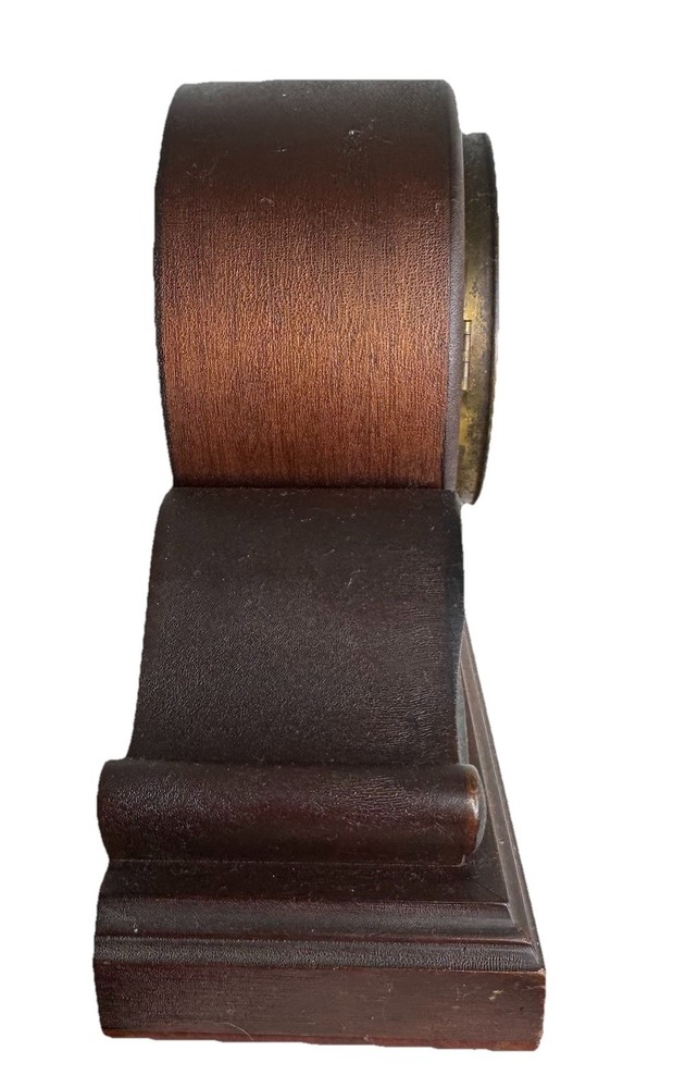 19th Century Sessions Mantle Clock Fully Serviced With Pendulum And Key