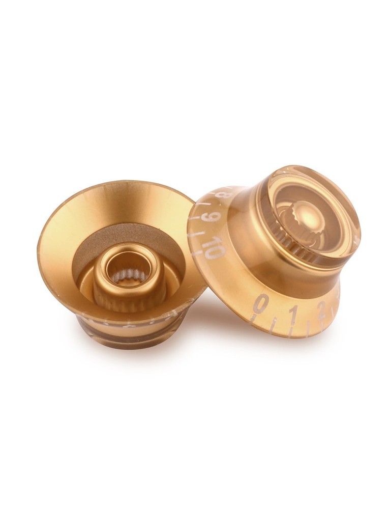 Metallor Electric Guitar Top Hat Knobs Speed Volume Tone Control Knobs Compat...