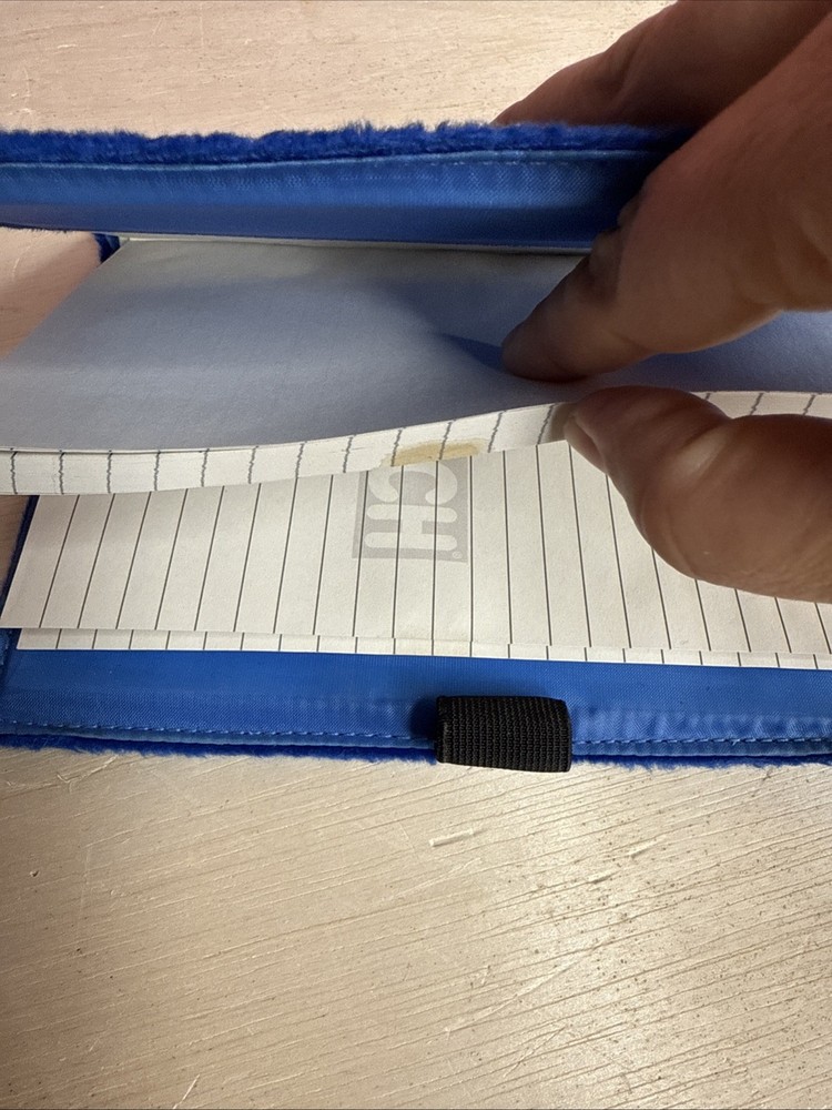 crunch bar fuzzy notepad