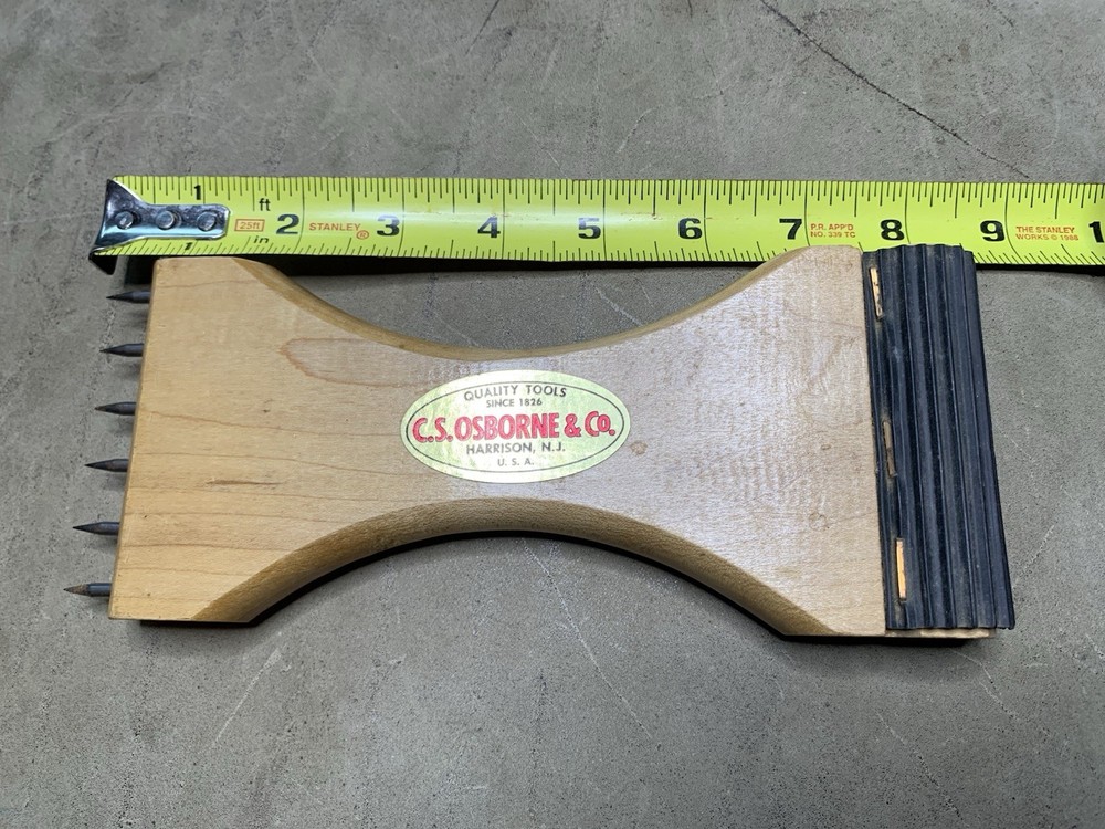 C.O. Osborne & CO. Webbing Stretcher Tool With Rubber End - Read Description