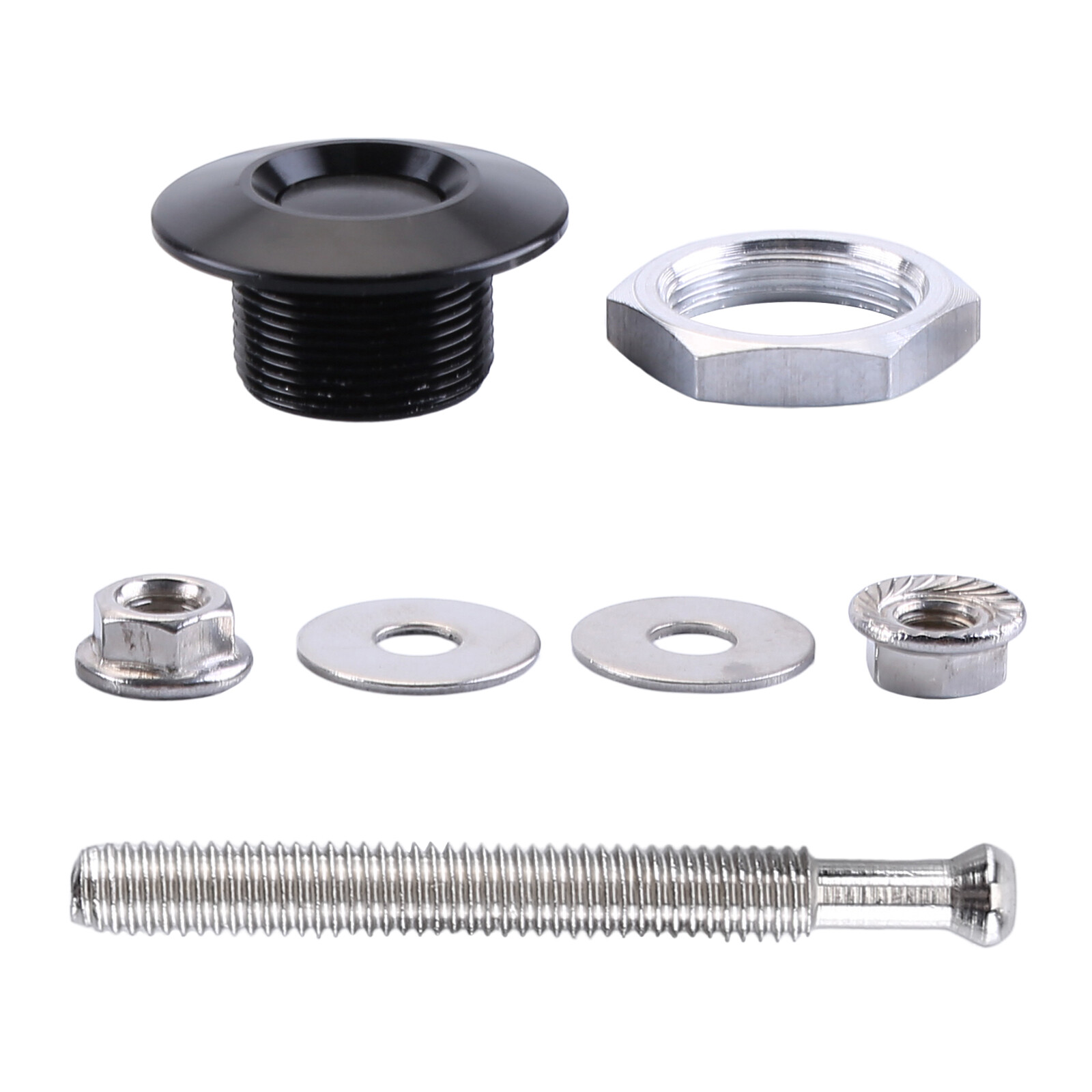 4PCS Aluminum Bumper Quick Release Fasteners Kit For Car Trunk Fender Hatch Lid