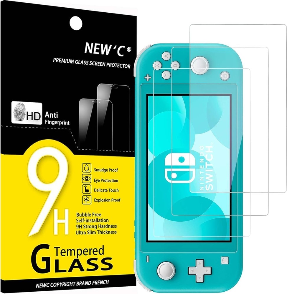 Brand New Nintendo Switch Lite Screen Protector 3 Pack
