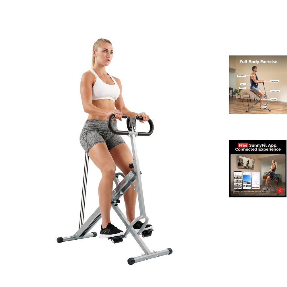 Glute and Leg Trainer - Full Body Workout Machine, Space-Saving Design