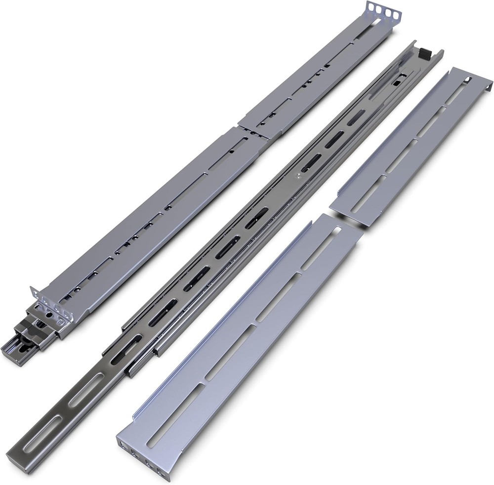 Adjustable Sliding Rails 18"-25" Depth for Server Rack