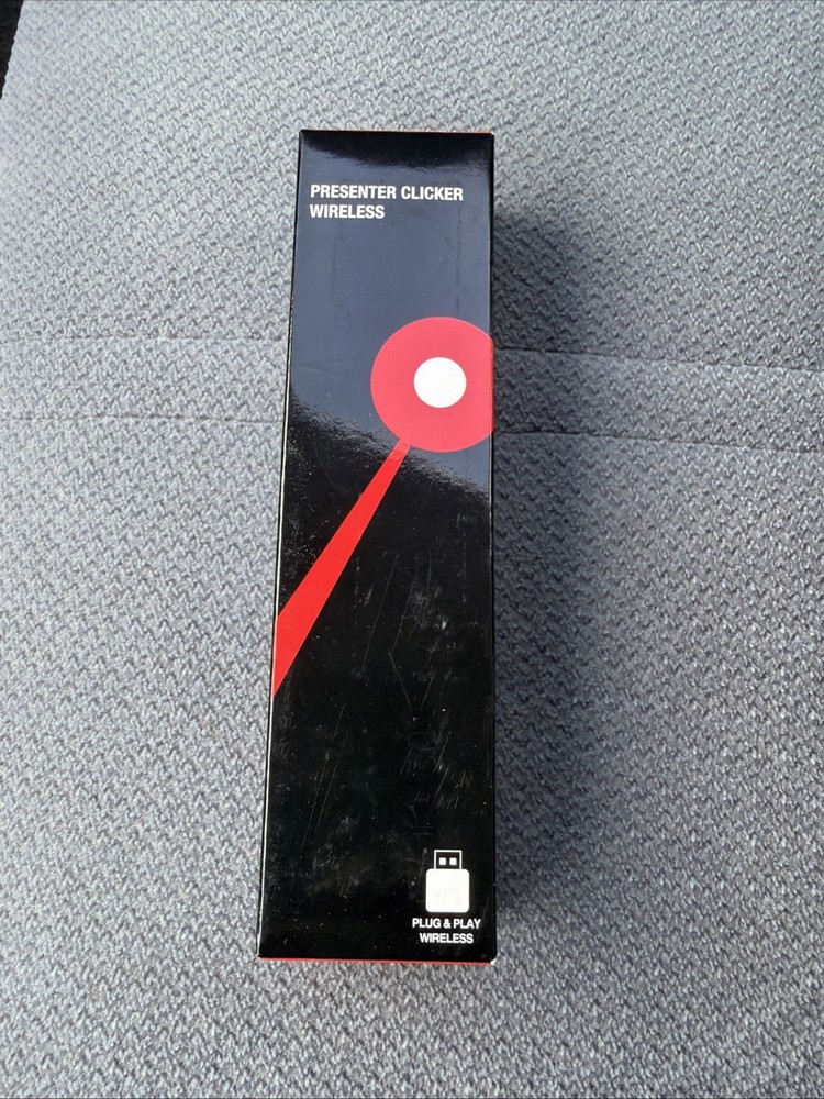 Wireless Presenter, Hyperlink Volume Control Presentation Clicker RF 2.4GHz USB