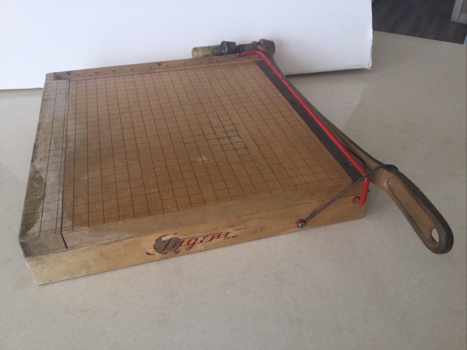 Vintage Ingento Paper Cutter. No. 1132-12”