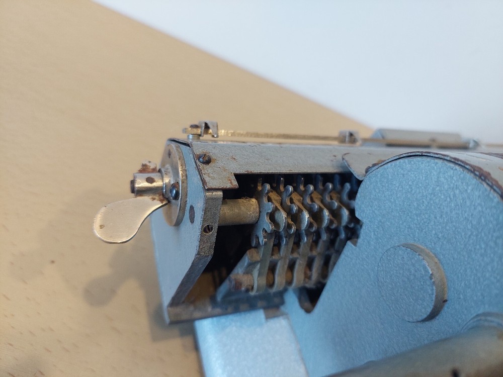 USSR Arithmometer Mechanical Calculator Felix. Soviet Original Adding Machine.