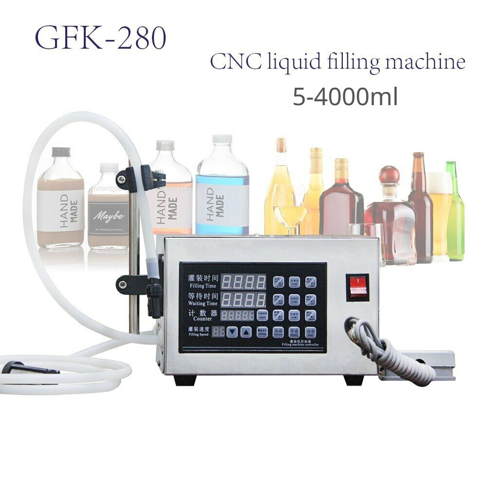 GFK-280 4000ml Numerical Control Liquid Quantitative Distributor Filling Machine