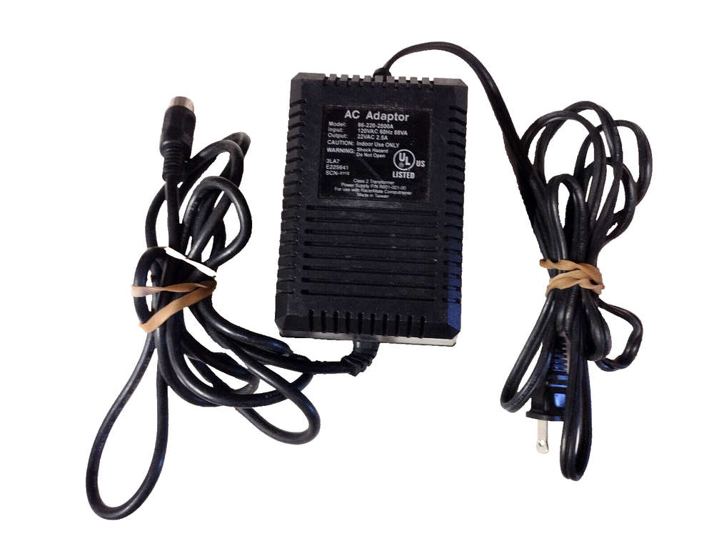 Computrainer Racermate Power Supply AC Adapter 66-220-2500A