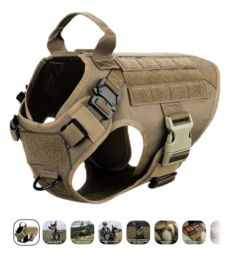 Medium Zero Foxtrot Dog Harness Vest