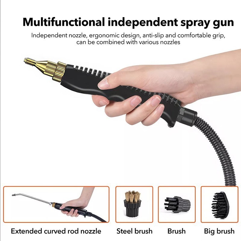 3800W High Pressure Steam Cleaner Household Car Steam Cleaner Cleaning Machine