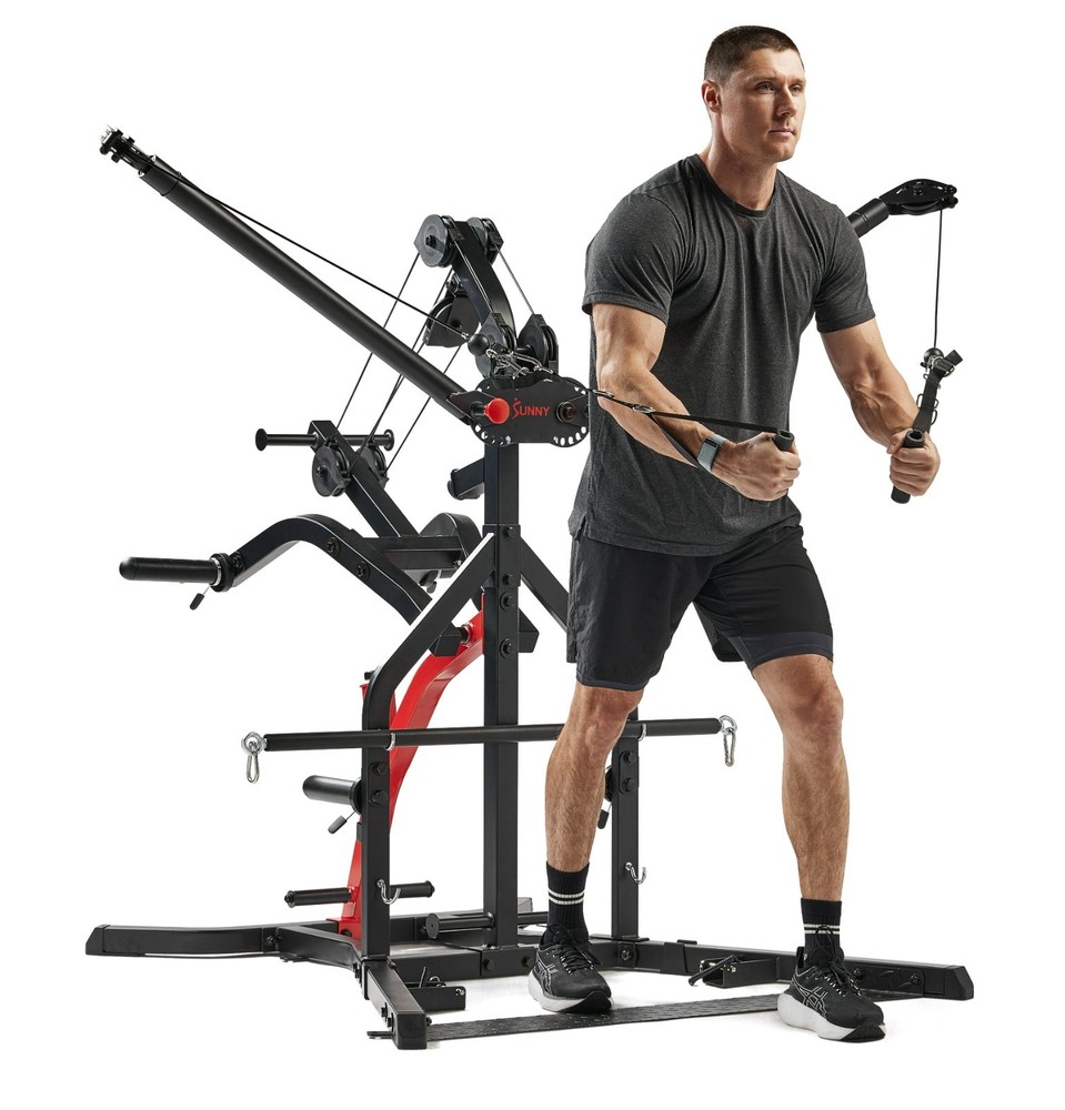 Multi-Functional Strength Training Home Gym with Training Attachments Full Body