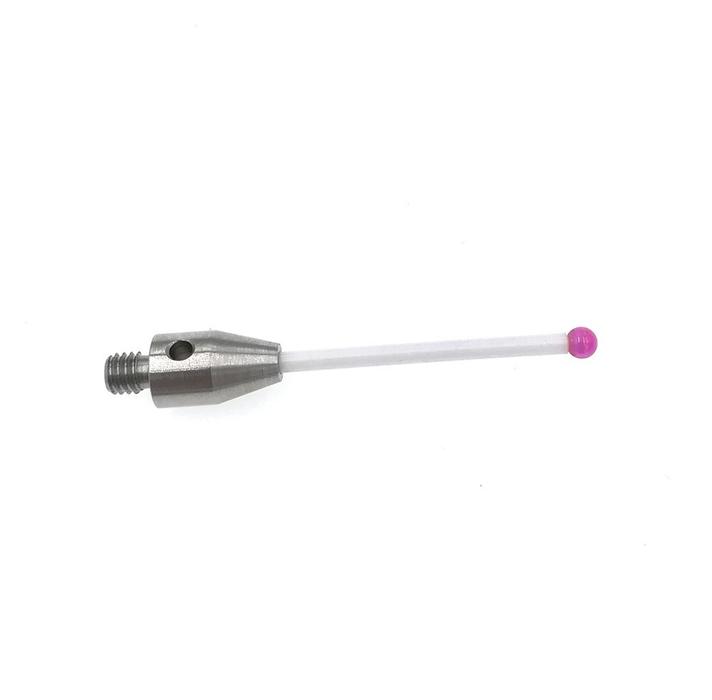 CMM Touch Probe  Stylus Ceramic Stem M4 Thread 3mm Ruby 40mm Long KMG Taster