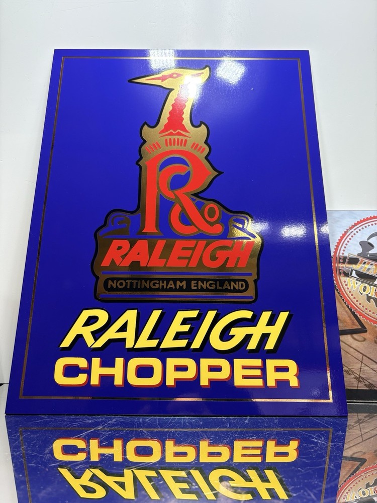 Raleigh Chopper Sign Board (Larger Size)