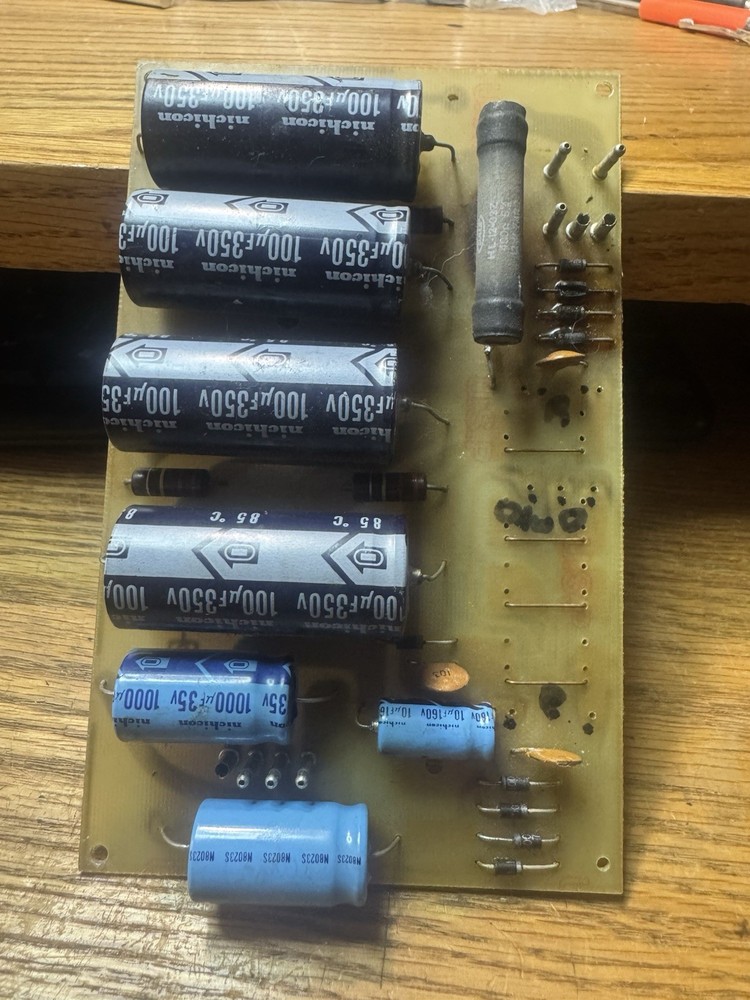 Recapped Peavey VT Series Power Board Please Read Description