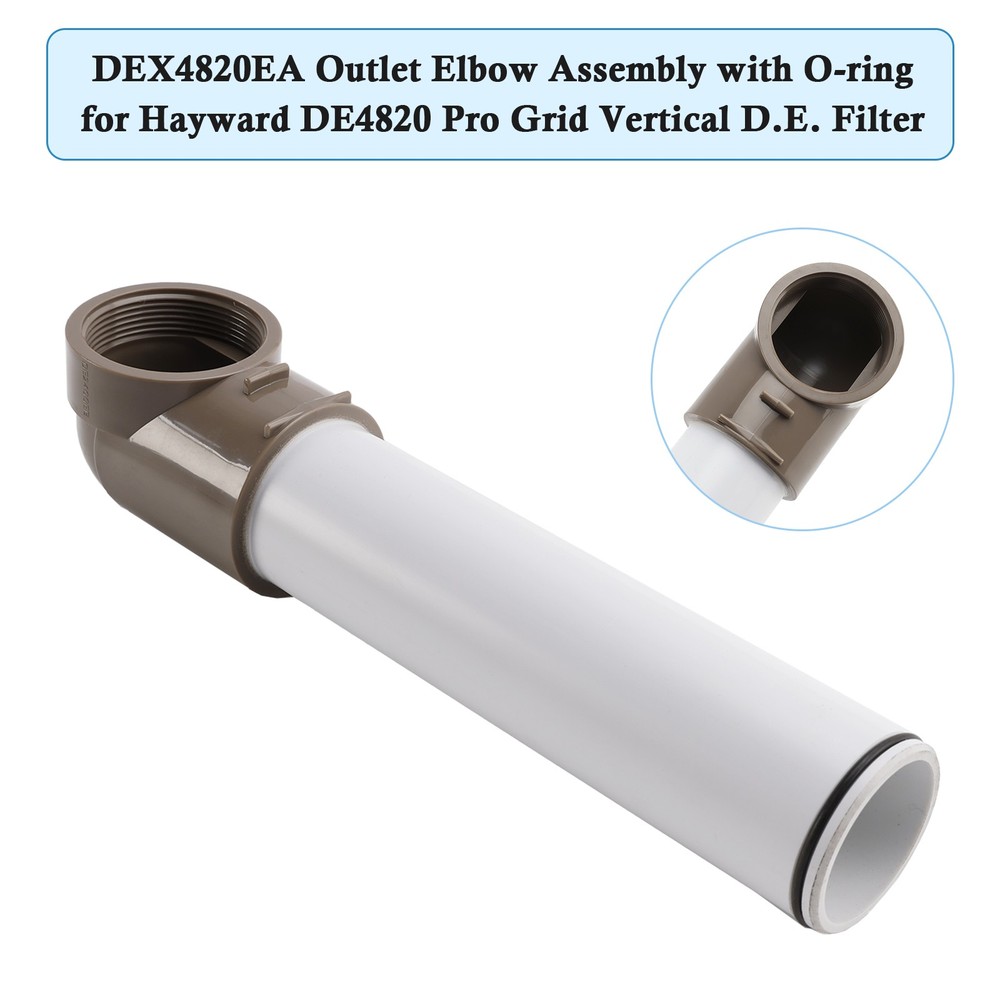 DEX4820EA Outlet Elbow Assembly for Hayward DE4820 Pro Grid Vertical Filter~