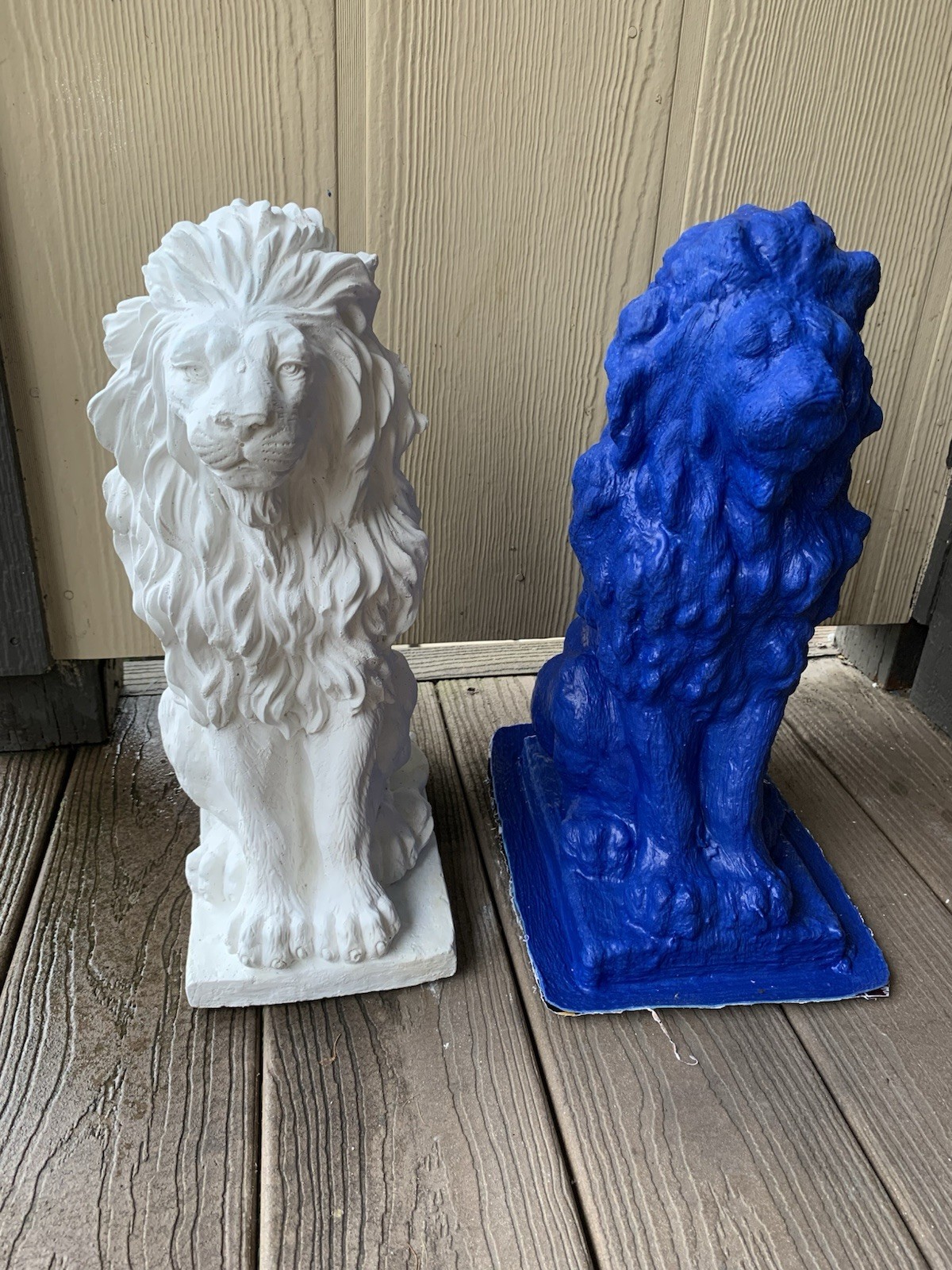 LATEX RUBBER MOLD Only YKM-L5014 Lion H. 16” Casing Sold Separately Made In USA