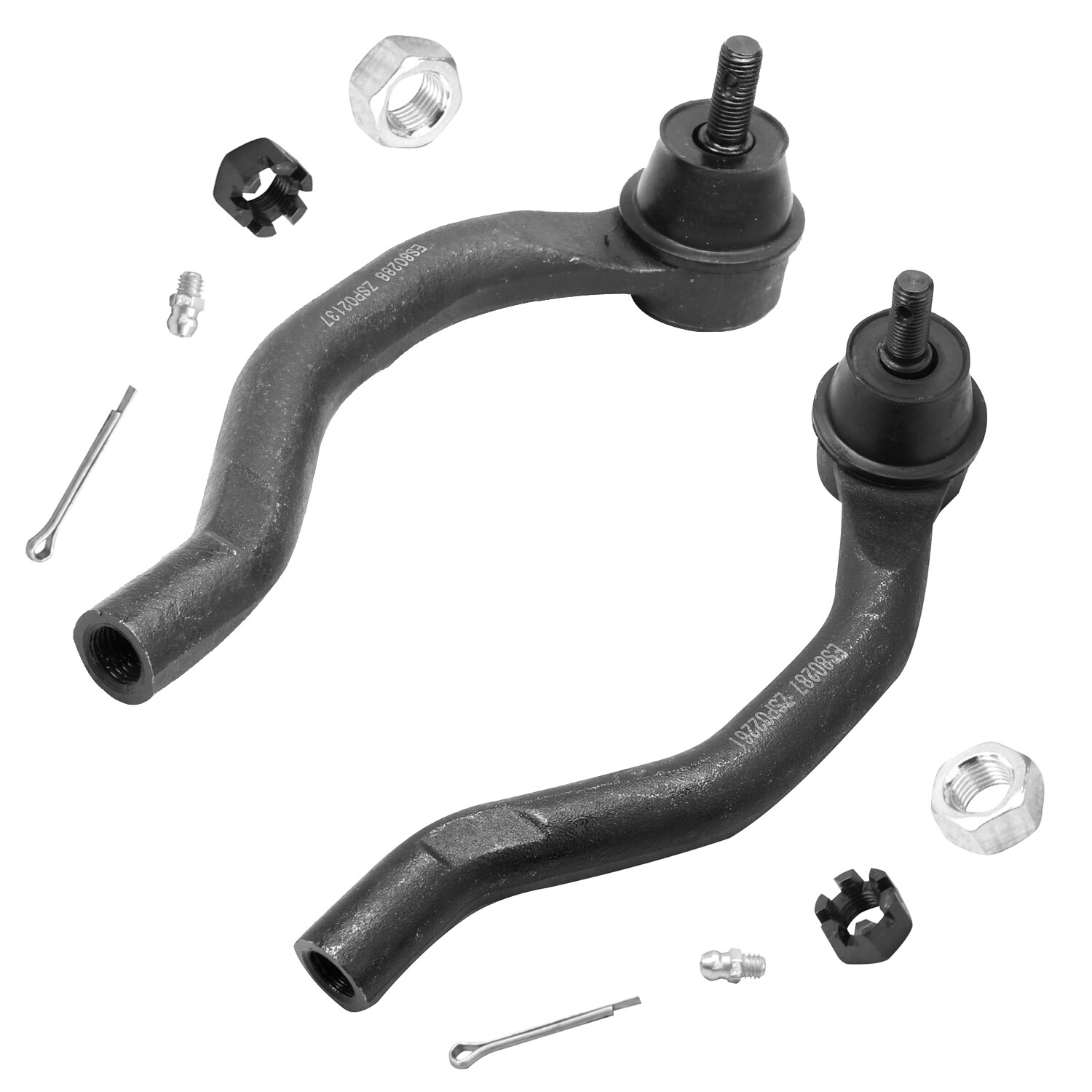 16pc Front Upper Lower Control Arm Sway Bar Tie Rod for Honda Accord Acura TSX