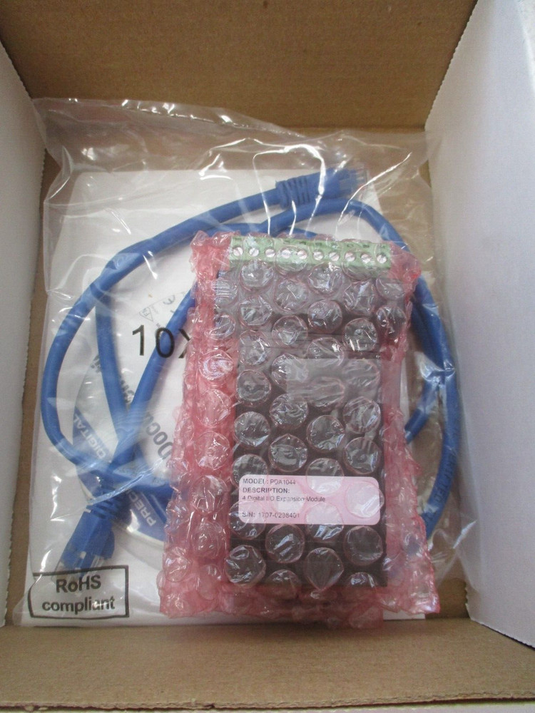 PRECISION DIGITAL MODEL: PDA1044, 4 DIGITAL I/O EXPANSION MODULE W/CD & CABLE
