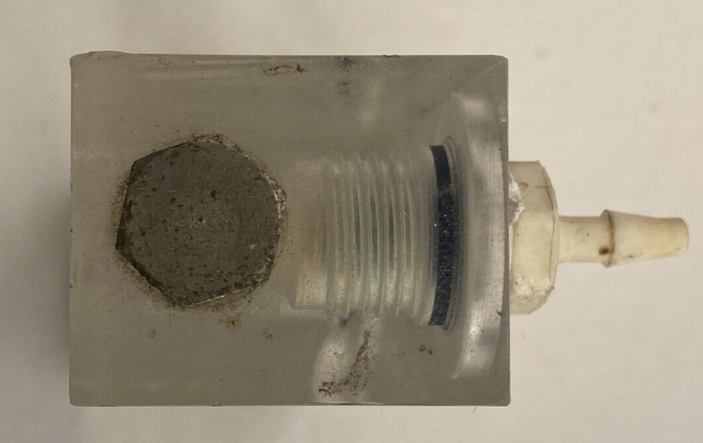 DWYER SCFH AIR 5-20 FLOW METER