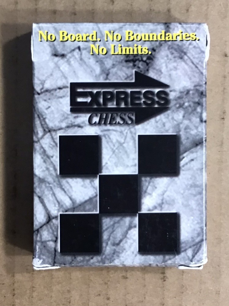 Express Chess Card Game ~ Starter Deck 'A' ~ Blackbox ~ Preowned ~ VG+