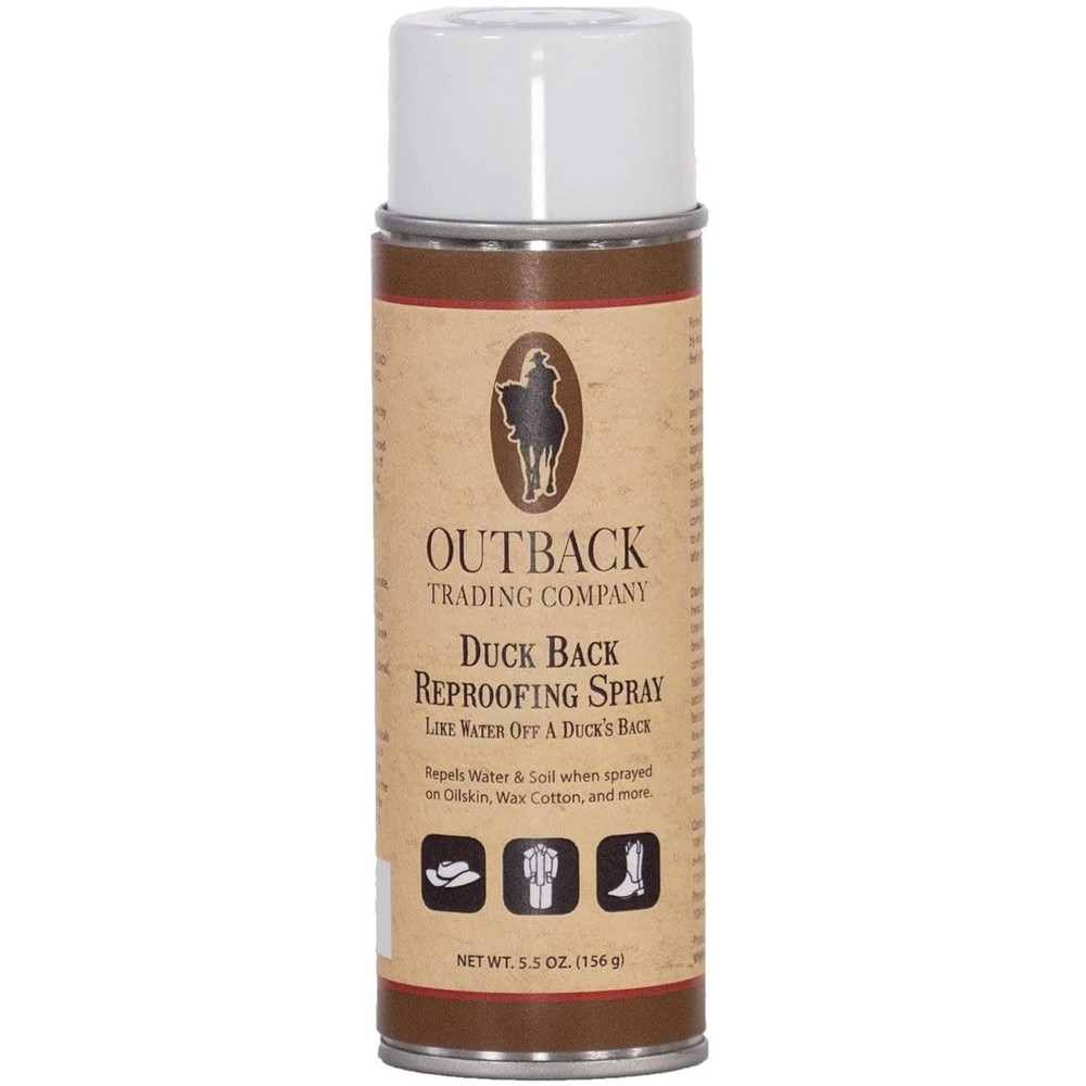 OUTBACK TRADING Duck Back Protective Conditioning Waterproof One Size, Brown