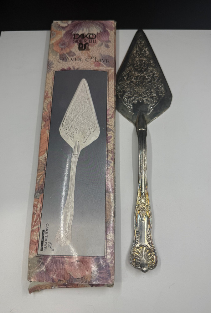 Davco Silver LTD Silver Serve 12" Cake Trowel NEW *Check Description