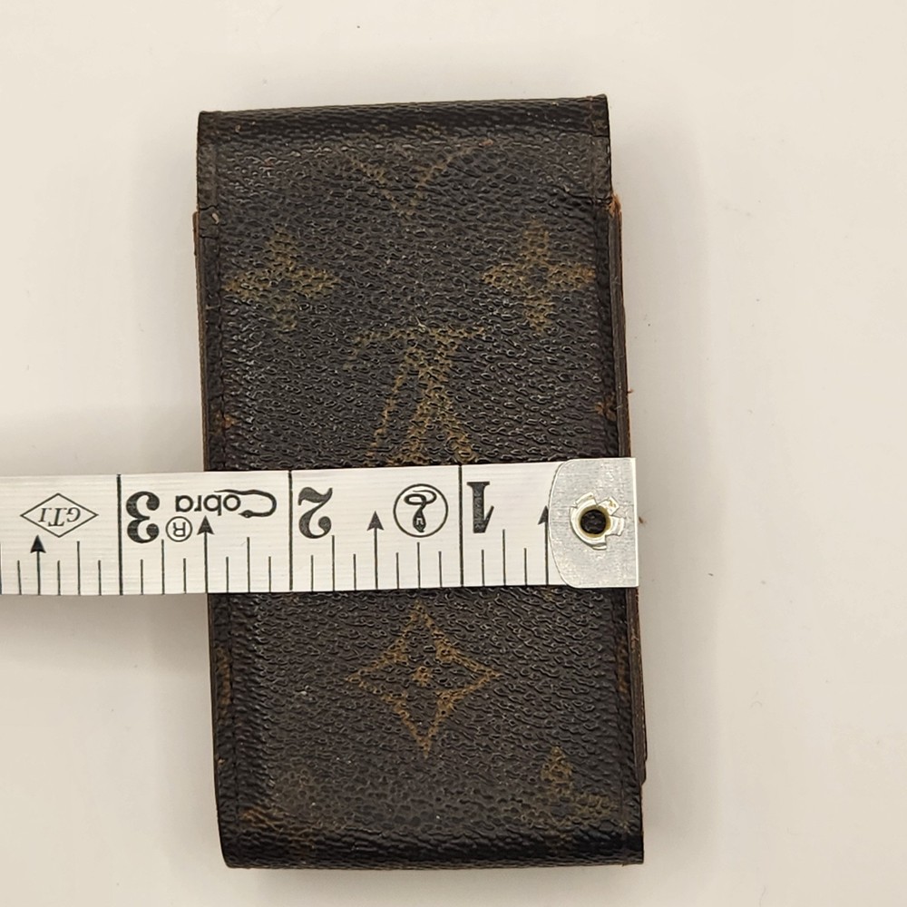 Louis Vuitton Monogram Cigarette Case Brown