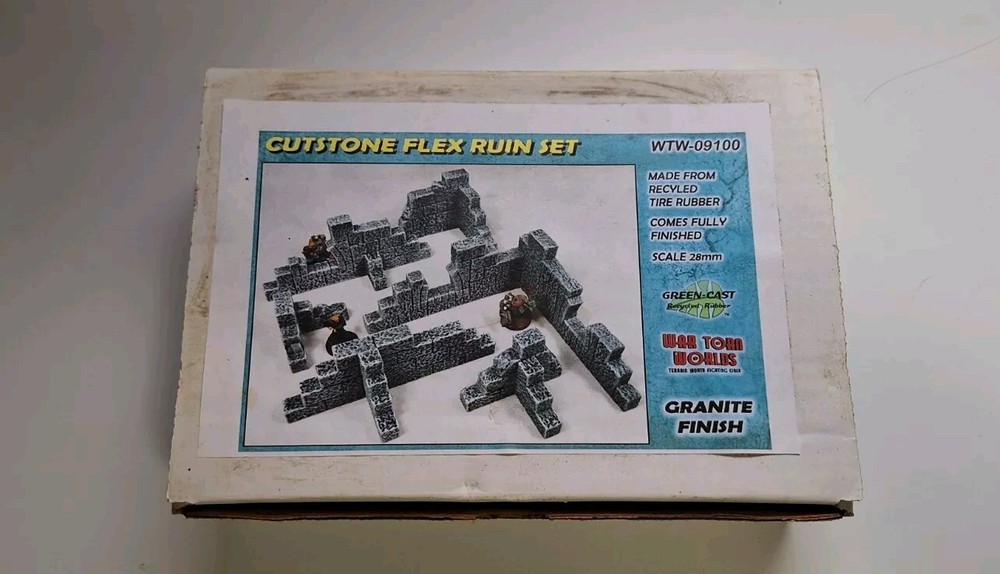Cutstone Flex Ruins Set WTW-09100 "War Torn Worlds Terrain"