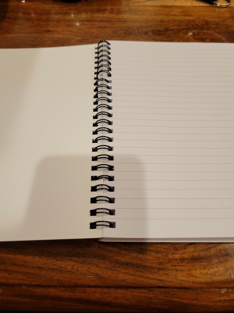 Lil Guy in the Woods ~9x6" Ring Journal Notebook Blank
