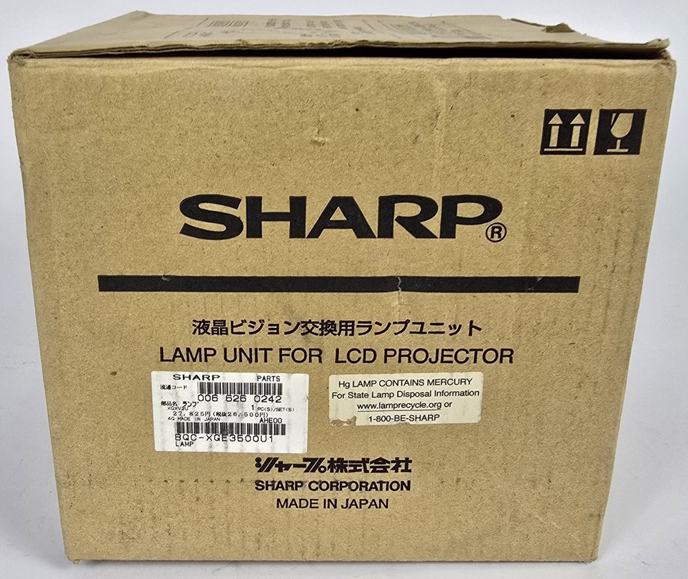 Sharp BQC-XGE3500U1 Replacement Lamp Bulb Unit for LCD Projector XG-E3500U