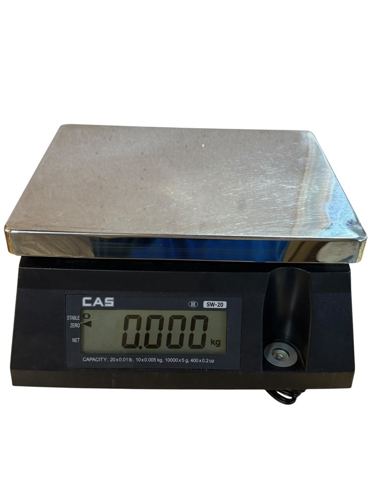 CAS SW-RS20 20 LB x 0.01 LB POS Interface Scale