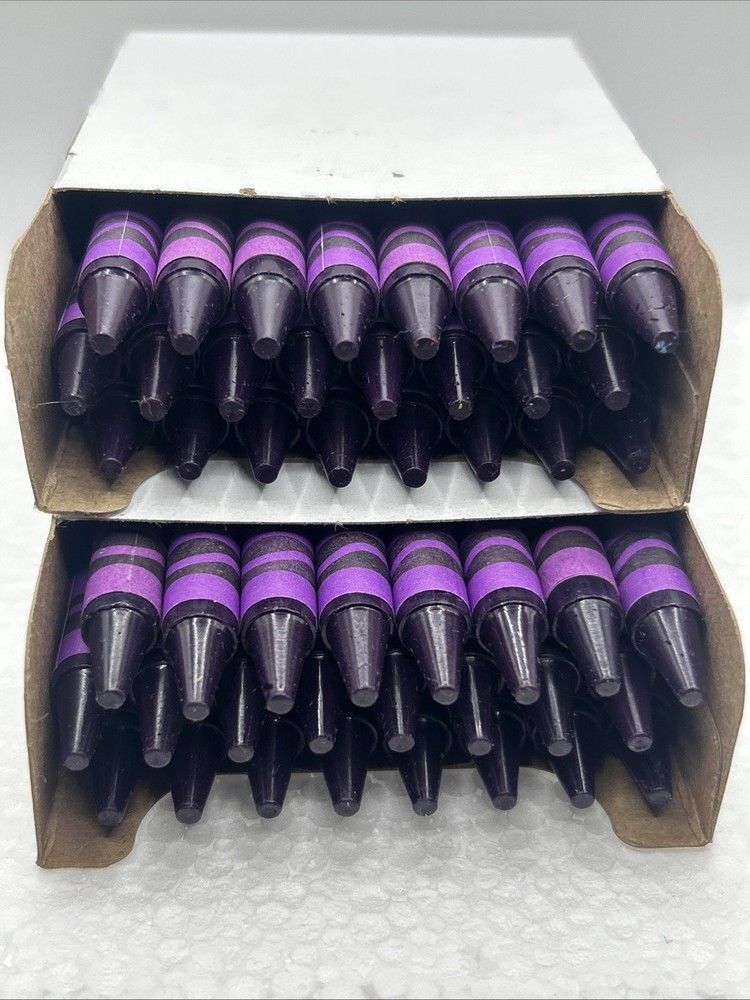 (48) Crayola Crayons (violet *purple*) BULK