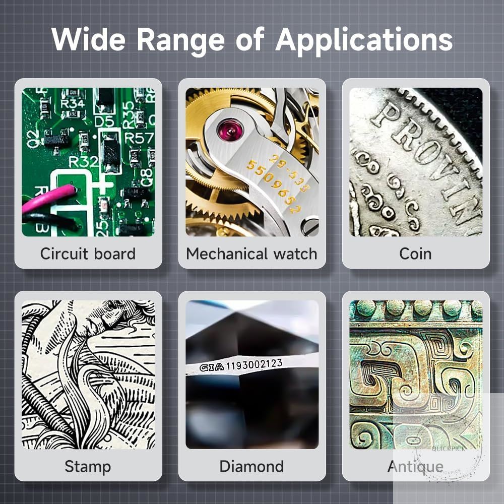 Digital Microscope Handheld 2.0 inch IPS Color Screen,Portable Digital Magnify