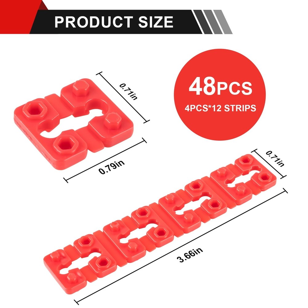 Outlet Spacers for Electrical Box 48 PCS Spacers for Box Extender Kit Plastic...