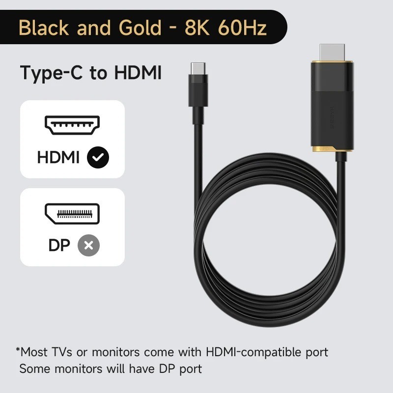 Hagibis Switch Dock for Nintendo Switch/OLED/Switch2 USB C to HDMI Cable