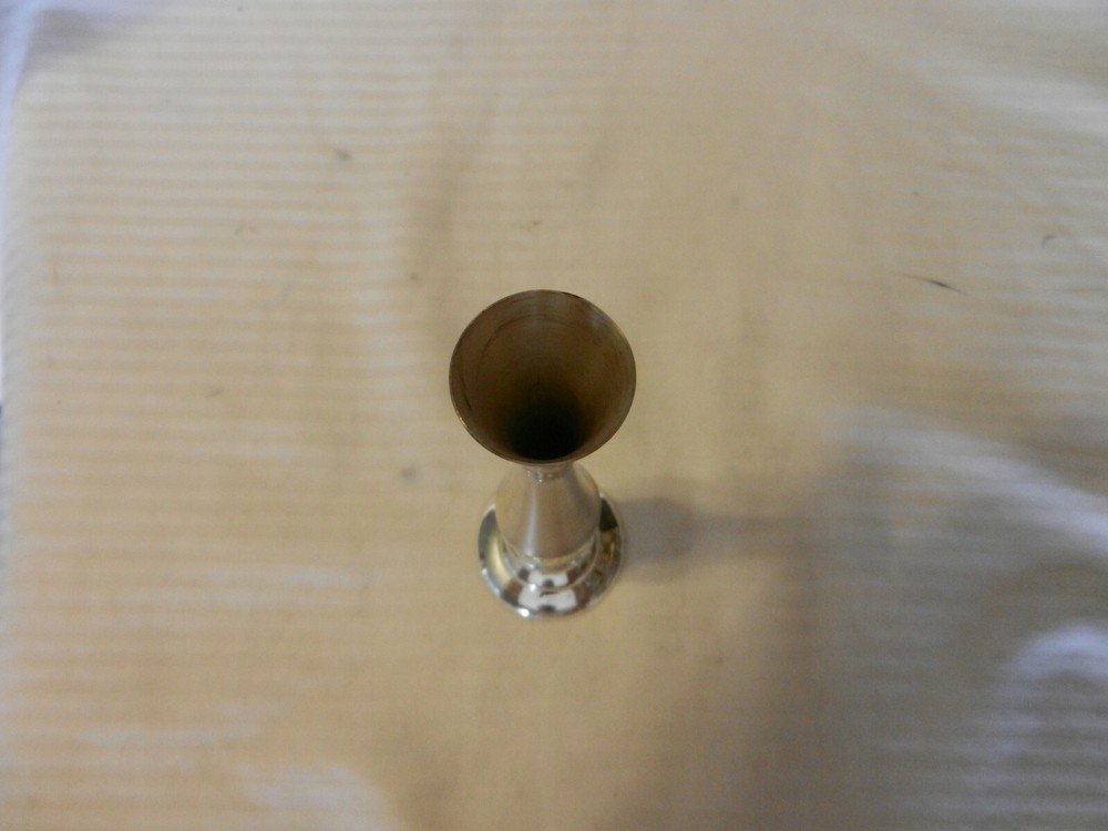 Vintage WMF Ikora Silver Plated Bud Vase from Germany 7.25" Tall