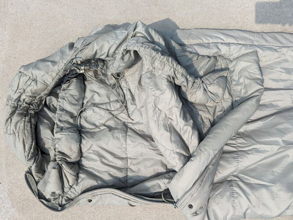 USGI Improved Modular Sleep System IMSS Intermediate Sleeping Bag Urban Gray EXC