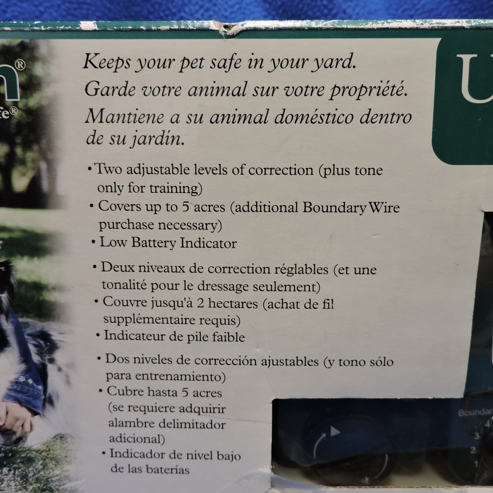 PetSafe Guardian Underground Fence, Collar Receiver , Transmitter, Missing Flags
