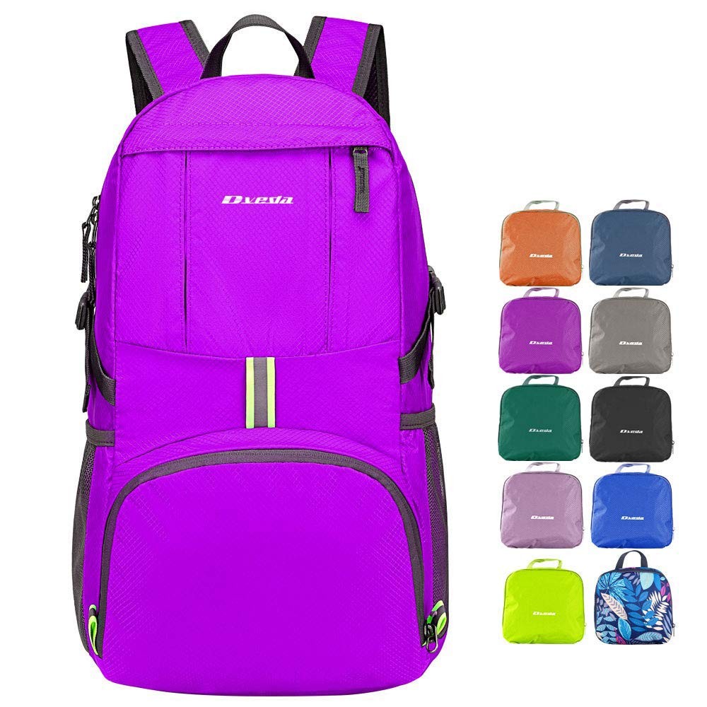 35L Lightweight Packable Backpack Waterproof Durable Hiking Travel Daypack