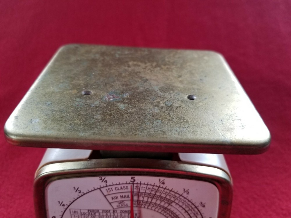 1968 Zephyr Model Z-5 Postal Scale Evanston Illinois