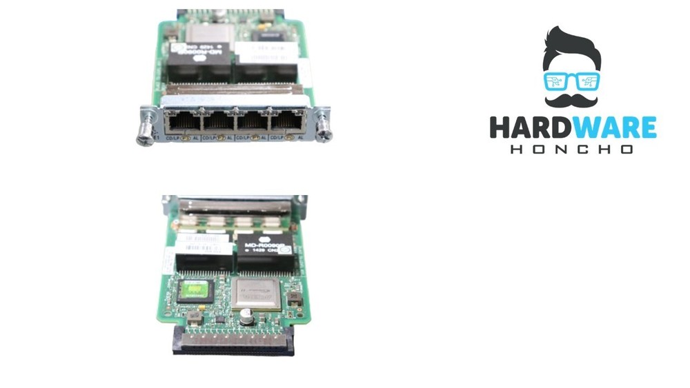 Cisco HWIC-4T1/E1 4-Port Clear Channel T1/E1 High-Speed WAN Interface Module