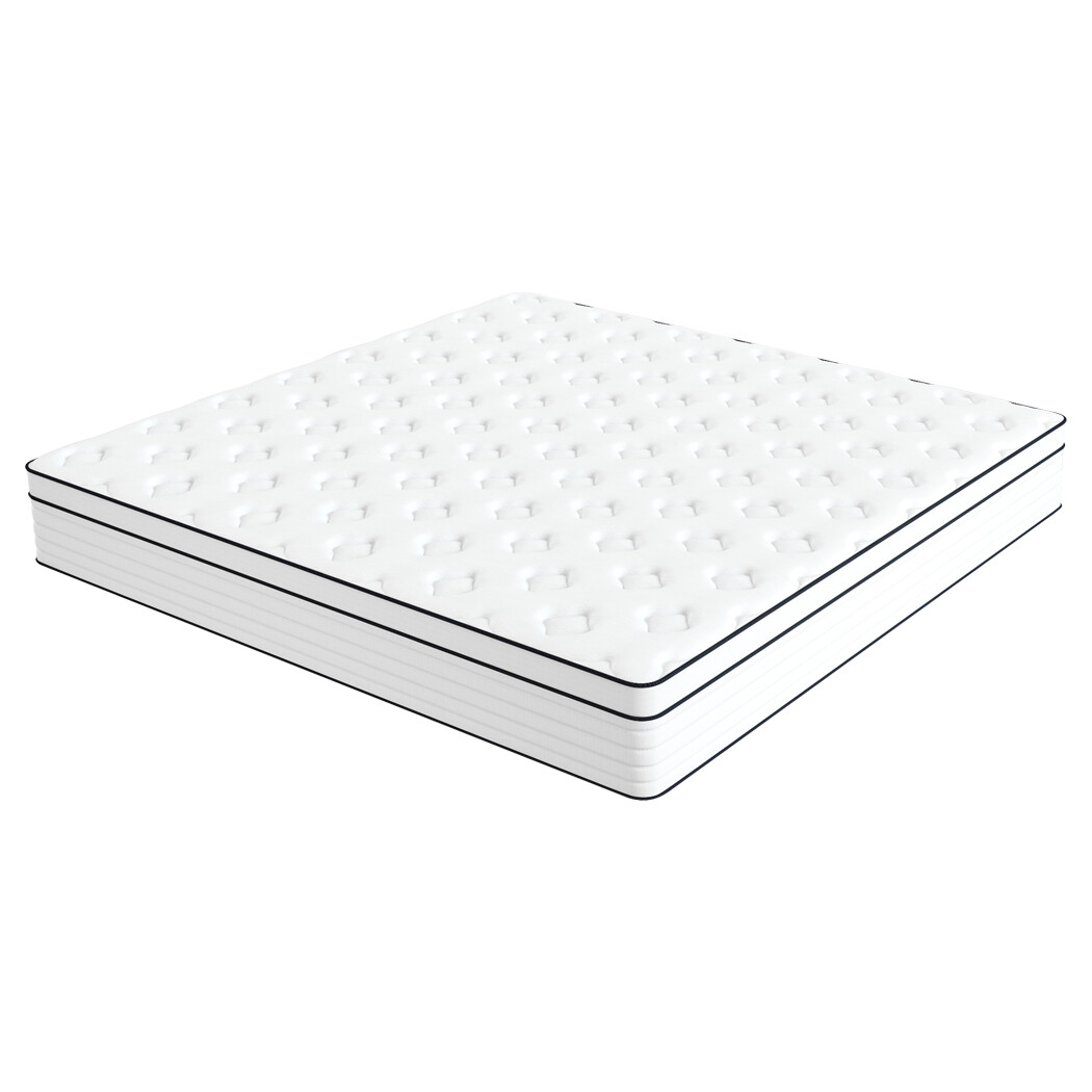 12/14 Inch Full Queen King Size Mattress Hybrid Foam Innerspring Bed in a Box
