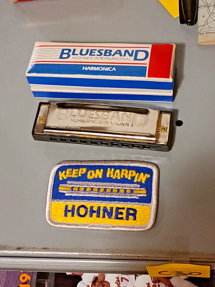 Hohner Bluesband Harmonica and Hohner Patch