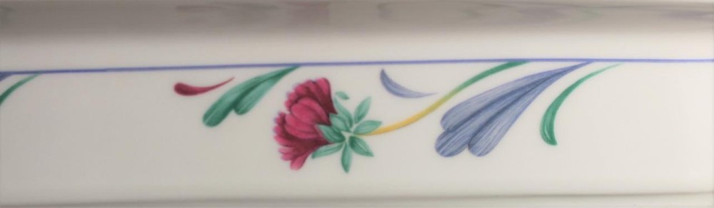 Lenox POPPIES ON BLUE 13" Rectangular Baker GOOD CONDITION